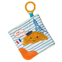 Mary Meyer - Sweet Soothie Crinkle Teether Toy with Baby Paper and Squeaker, Croissant Image 1