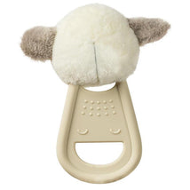 Mary Meyer - Teething Toys Simply Silicone Teether with Soft Toy, 6-Inches, Lamb Image 2