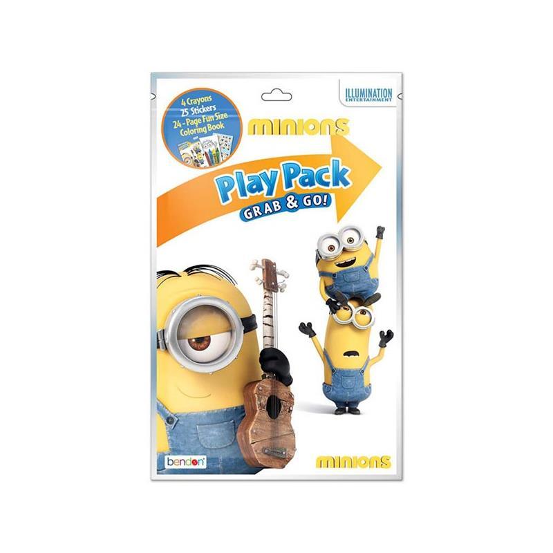 Master Toys & Novelties Disney Grab N' Go Play Pack Minions Image 1
