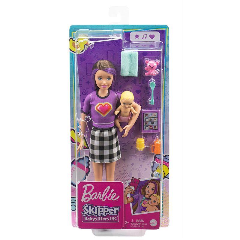 Mattel - Barbie Babysitter Doll/Baby/Accessory - Toddler Toy