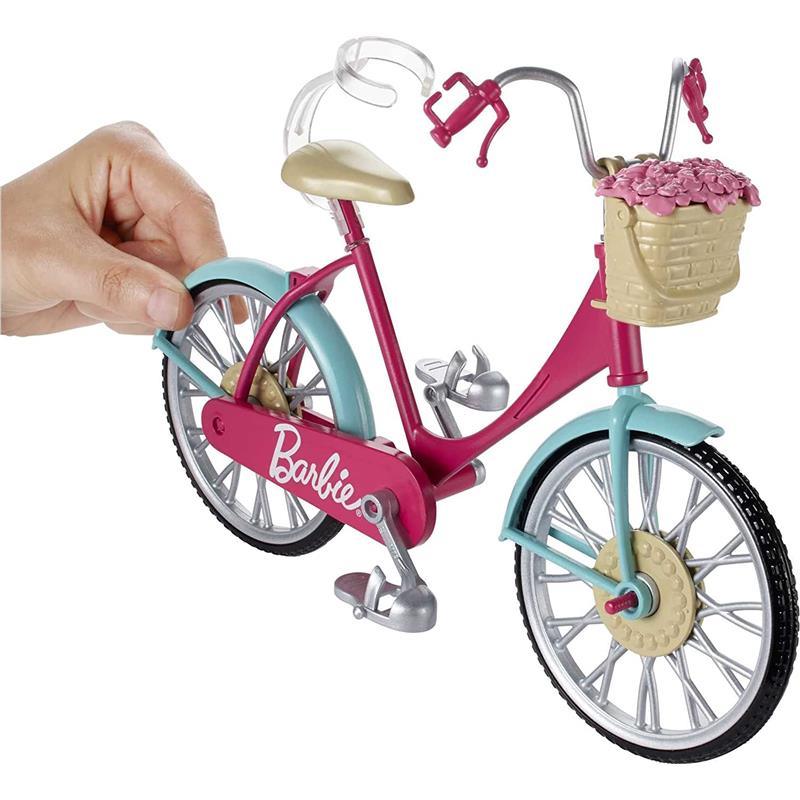 Mattel - Barbie Bicycle with Basket of Flowers Image 4