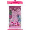 Mattel - Barbie Complete Looks Complete Outfit With Pink Puff Sleeve Dress, Necklace, And Bow Heels Image 3