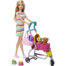 Mattel - Barbie Dogwalking Doll & Accessories Image 1