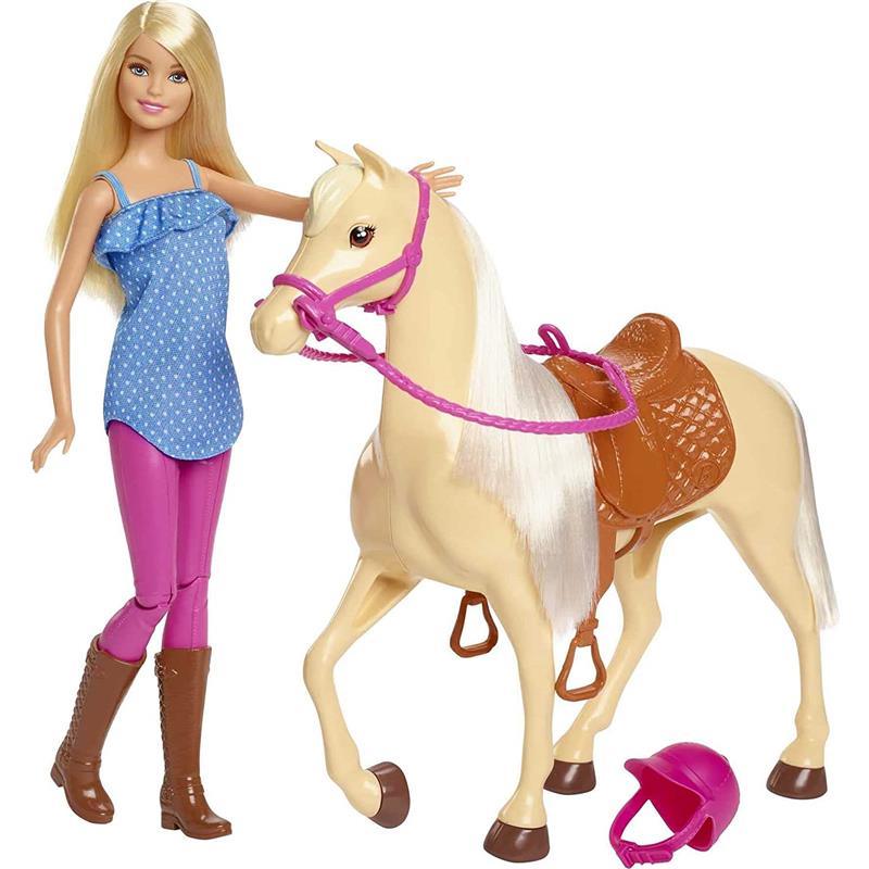 Mattel - Barbie Doll & Horse Set Image 1