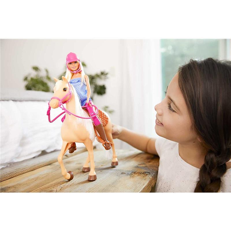 Mattel - Barbie Doll & Horse Set Image 4