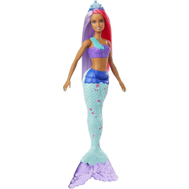 Mattel - Barbie Dreamtopia Mermaid Doll, Pink and Purple Hair Image 1