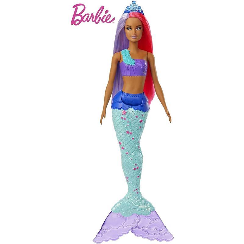 Mattel - Barbie Dreamtopia Mermaid Doll, Pink and Purple Hair Image 3