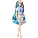 Mattel - Barbie Fantasy Long Colorful Blonde Hair with Mermaid Image 5