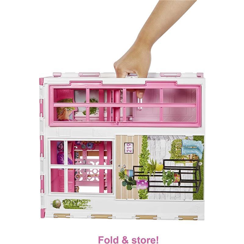 Mattel - Barbie FURNISHED House PLAYSET Image 2