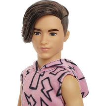 Mattel - Barbie Ken Doll, Slender Rooted Brown Hair Image 2