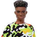 Mattel - Barbie Ken Fashionista, Camo Print Shirt Image 3