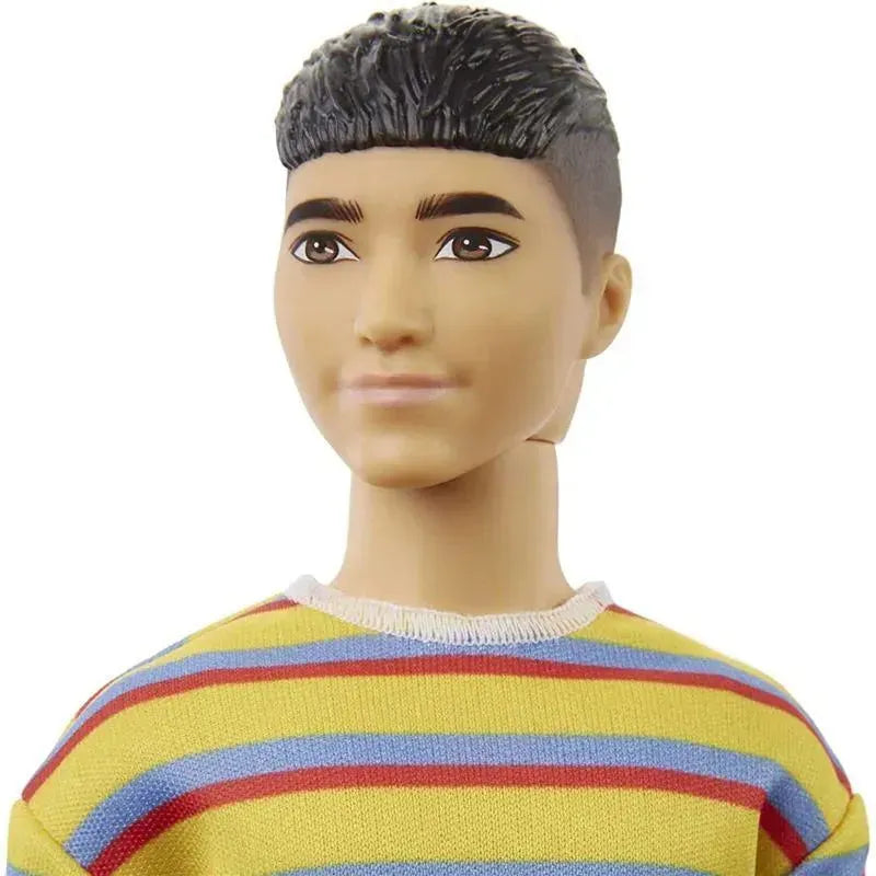 Mattel - Barbie Ken Fashionista Doll Striped Shirt Image 5