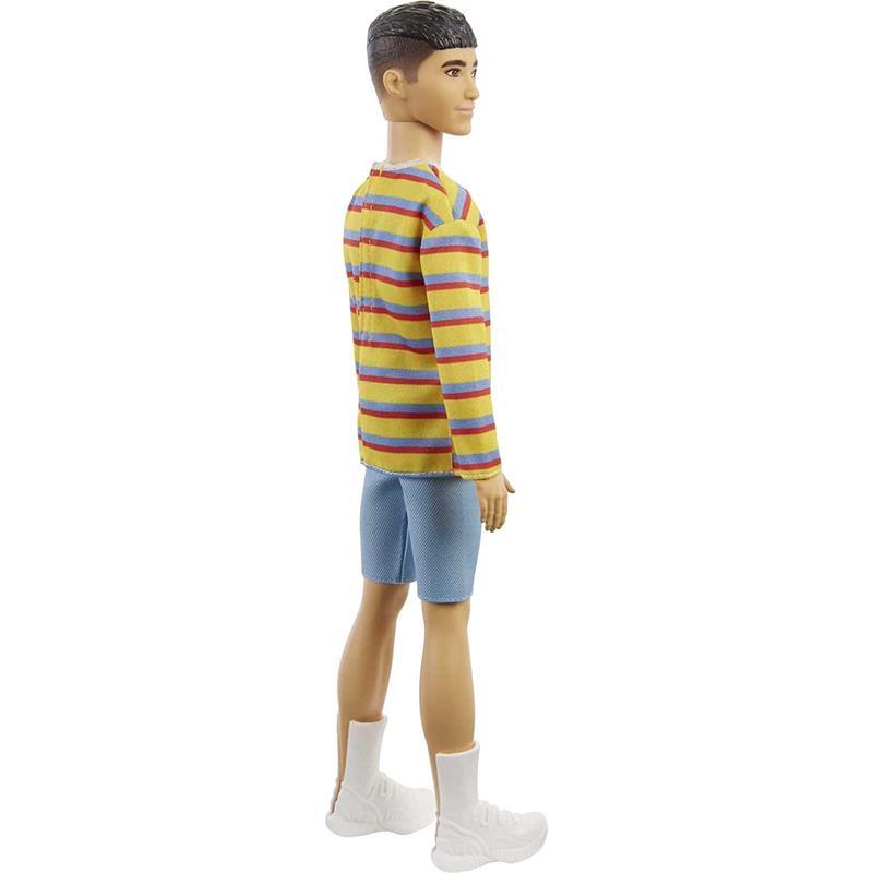Mattel - Barbie Ken Fashionista Doll Striped Shirt Image 9