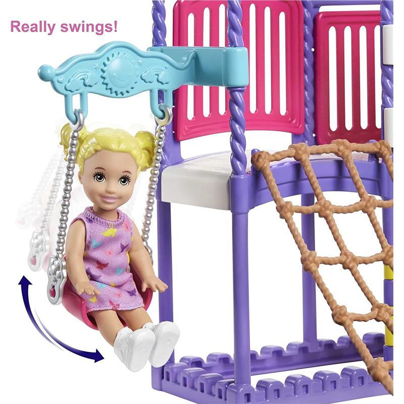 Mattel - Barbie Skipper Babysitters Inc. Climb 'N Explore Playground Playset Image 3