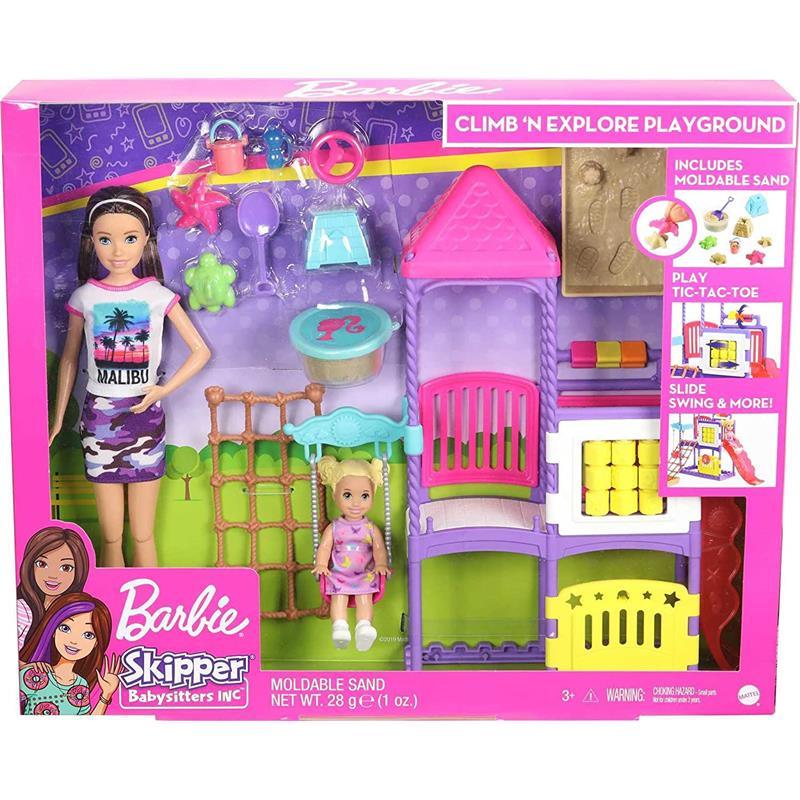 Mattel - Barbie Skipper Babysitters Inc. Climb 'N Explore Playground Playset Image 5