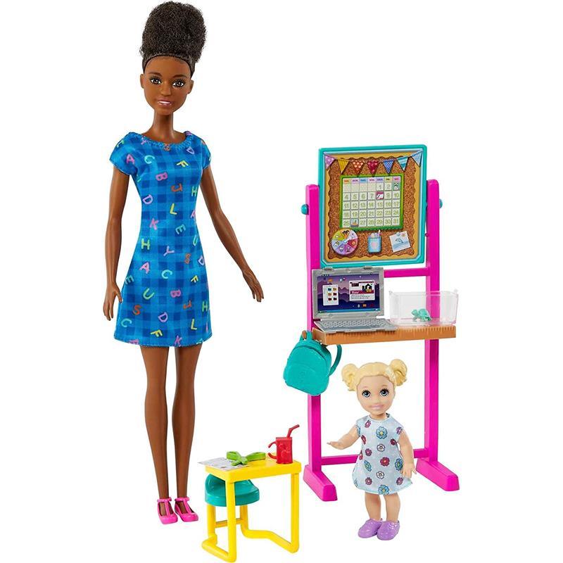 Mattel - Barbie Teacher Theme with Brunette Fashion Doll Image 2