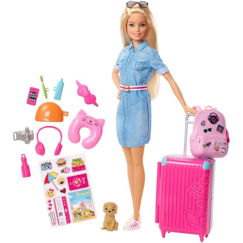 Mattel - Barbie Travel Lead Doll - Toddler Toy Image 1