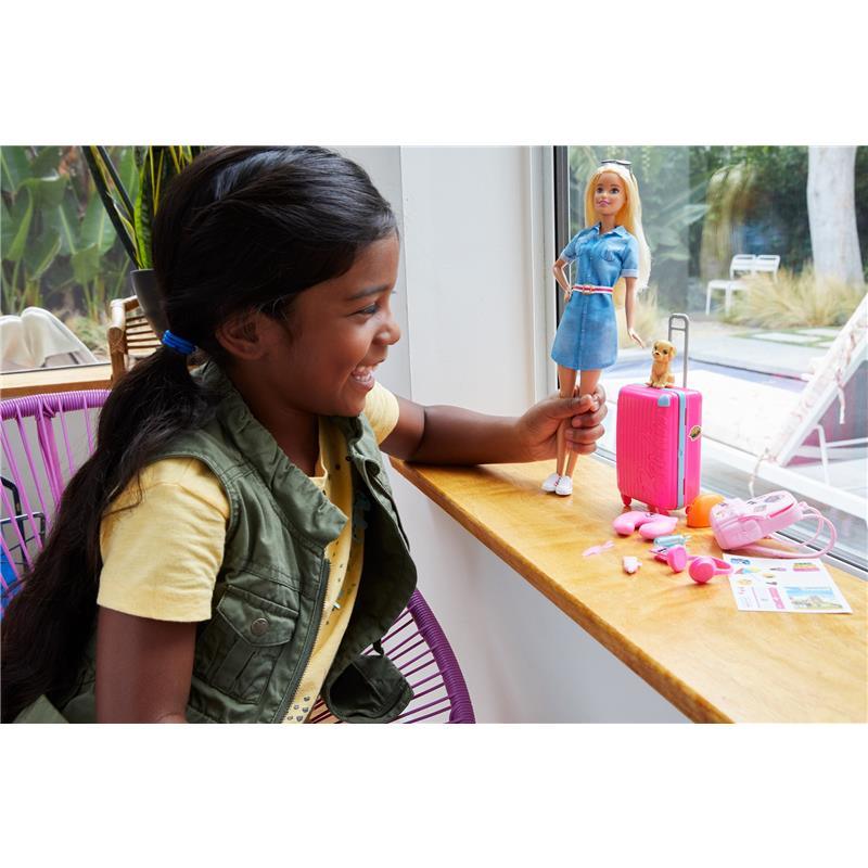 Mattel - Barbie Travel Lead Doll - Toddler Toy Image 6