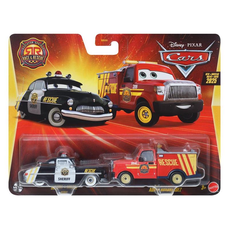 Mattel - Cars Character Sheriff + Adam Rodriguez Image 2