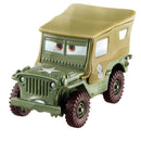 Mattel Disney Pixar Cars 3 Character Sarge, Green Military Jeep Image 1
