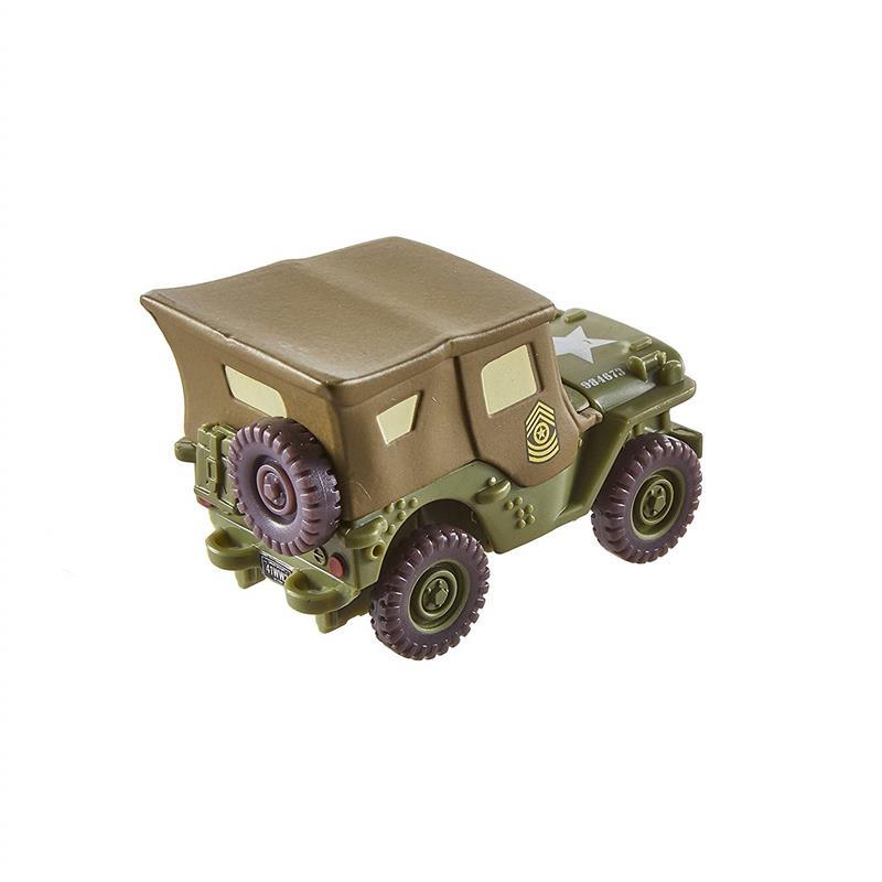 Mattel Disney Pixar Cars 3 Character Sarge, Green Military Jeep Image 2