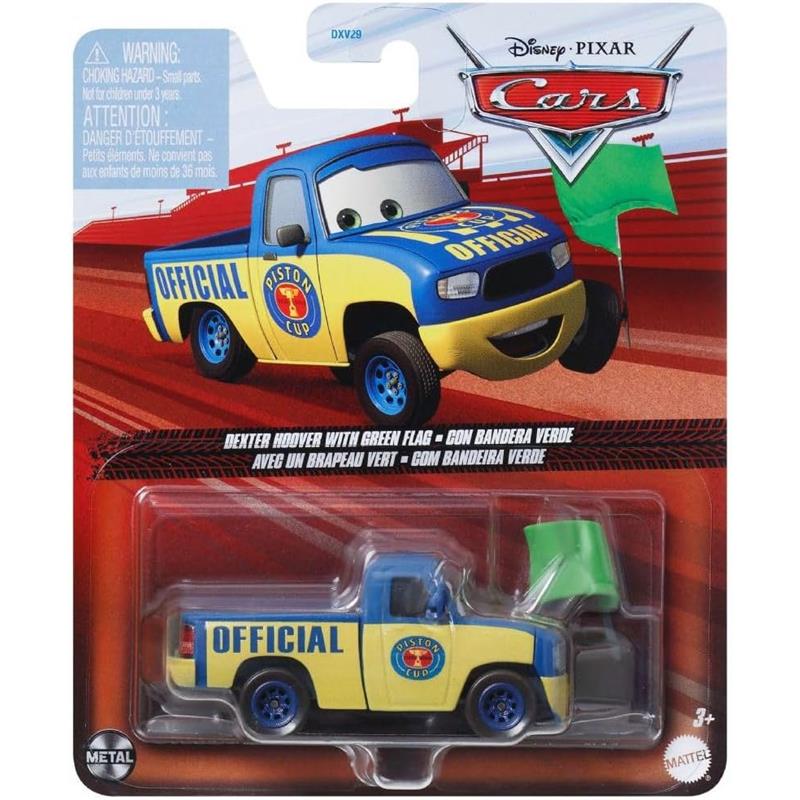 Mattel - Disney Pixar Cars, Official Dexter Hoover W Green Flag Image 2