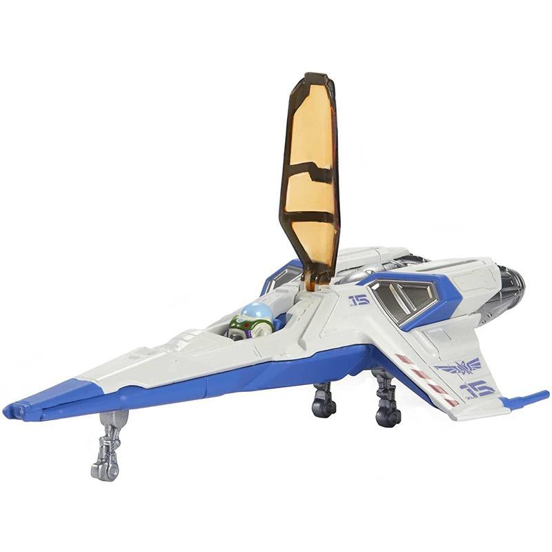 Mattel - Disney Pixar Lightyear Hyperspeed Series XL-15 Spaceship with Mini Buzz Lightyear Image 7