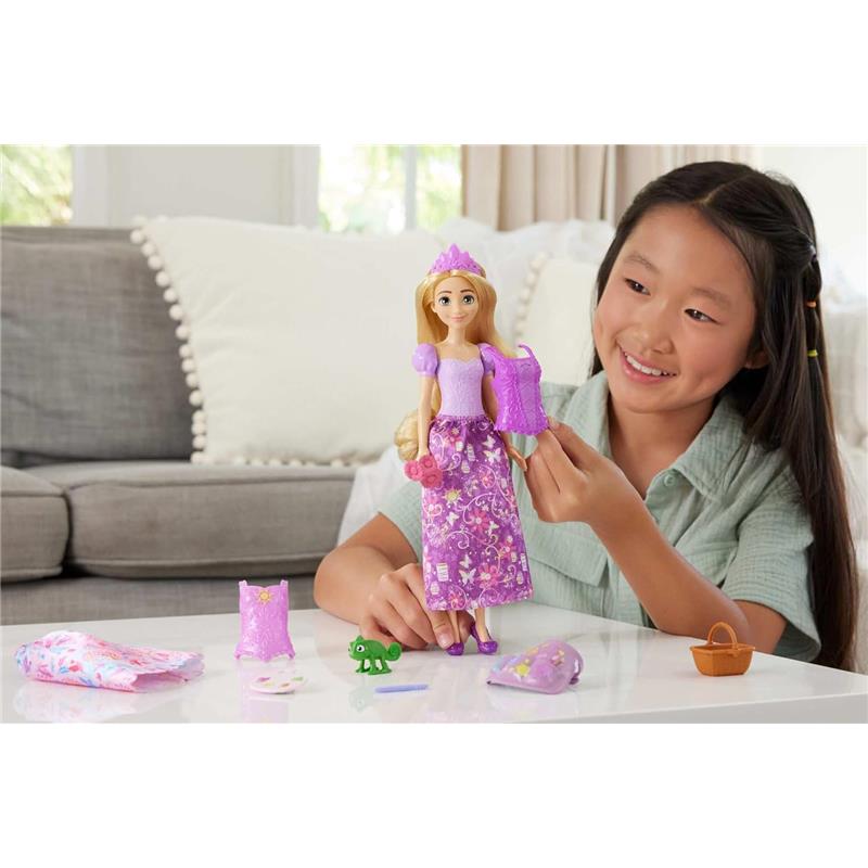 Mattel - Disney Princess Fashion Storytelling Doll, Rapunzel Image 3