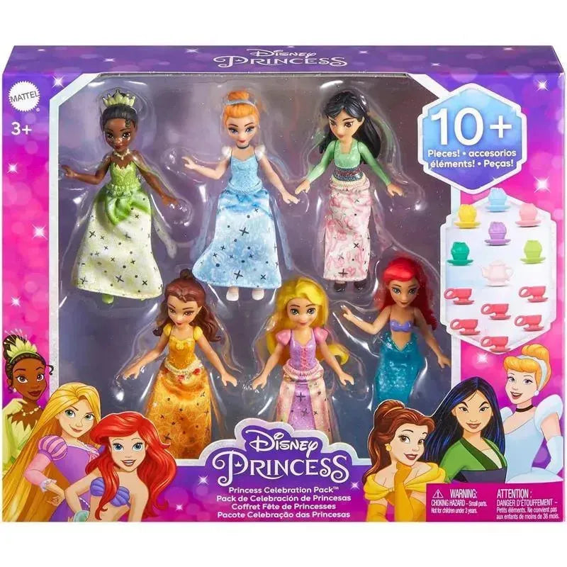 Mattel - Disney Princess Princess Party 6-Pack Image 6