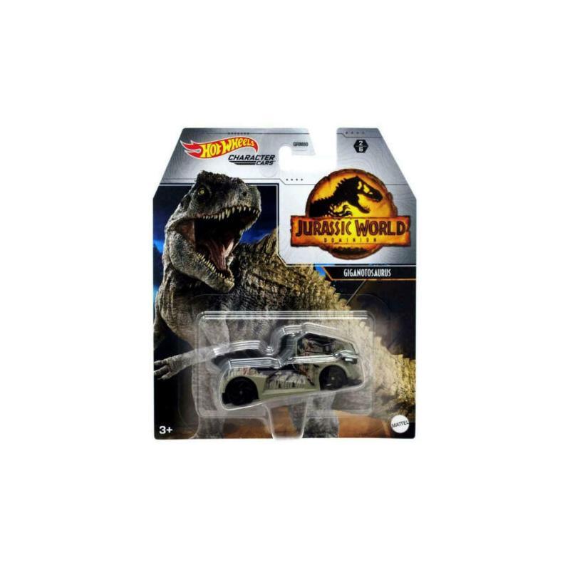Mattel - Hot Wheels Character Cars Jurassic World Dominion Giganotosaurus Image 1