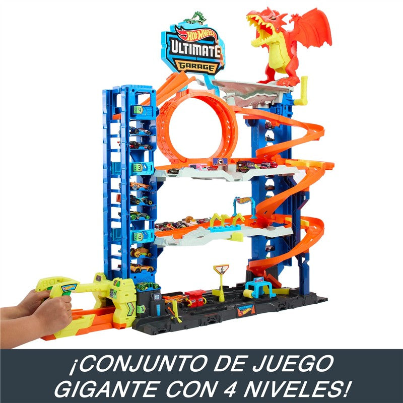 Mattel Hot Wheels City Ultimate Garage Track Set Image 5