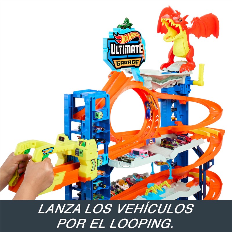 Mattel Hot Wheels City Ultimate Garage Track Set Image 6