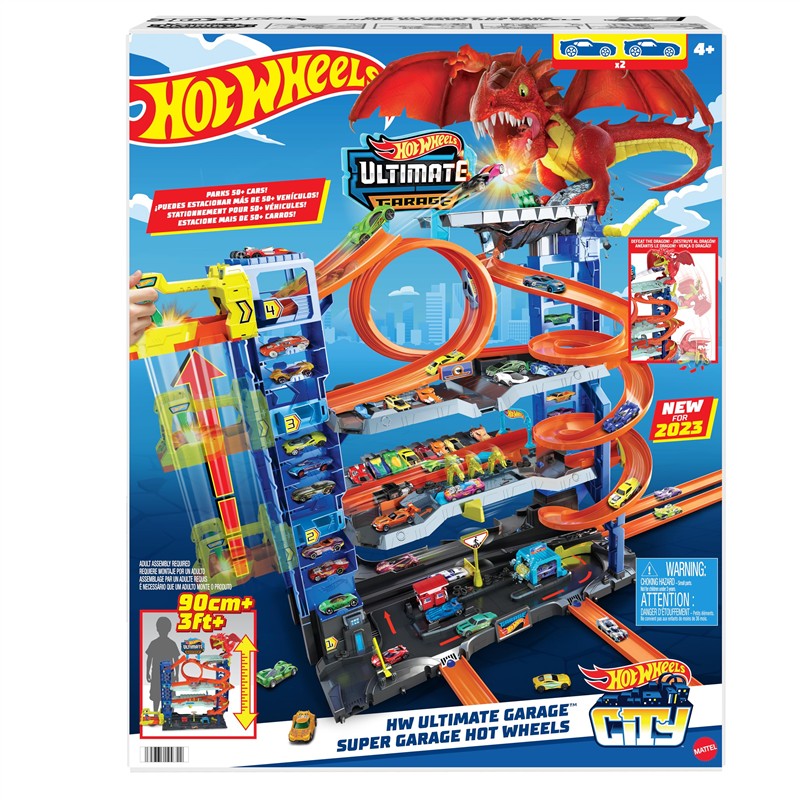 Mattel Hot Wheels City Ultimate Garage Track Set Image 7