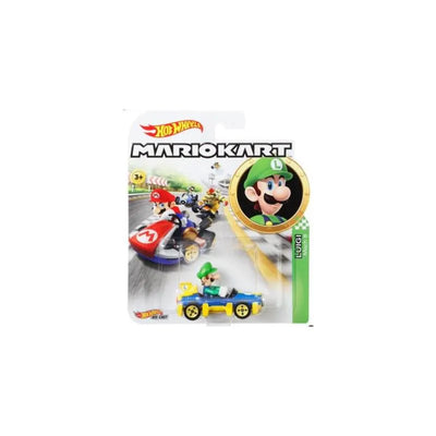Mattel - Hot Wheels Mariokart Cars, Luigi Image 1