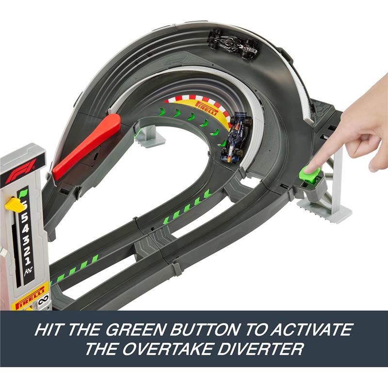 Mattel - Hot Wheels Race Formula 1 Grand Prix Circuit Track Set Image 2