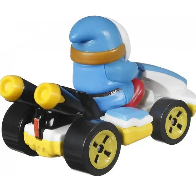 Mattel - Hw Mario Kart, Light-Blue Shy Guy Standard Kart Image 3
