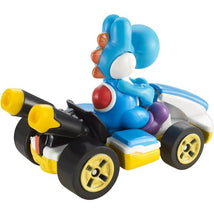 Mattel - Hw Mario Kart, Light-Blue Yoshi Standard Kart Image 2