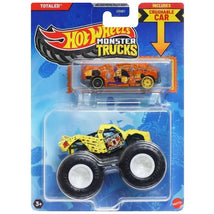 Mattel - Hw Mt Die-Cast & Truck Totaled And Crushed Van - Blind-Sided Image 1