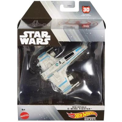 Mattel - Hw Star Wars Select New Republic E-Wing Fighter Image 1