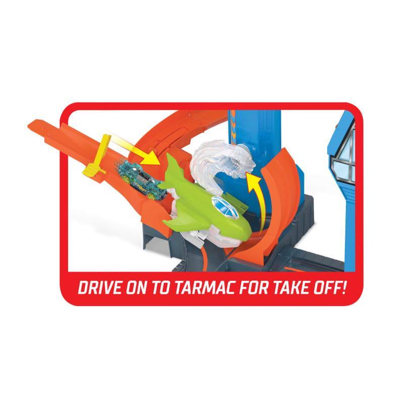 Mattel Hot Wheels Jet Jump Airport Play Set Image 5