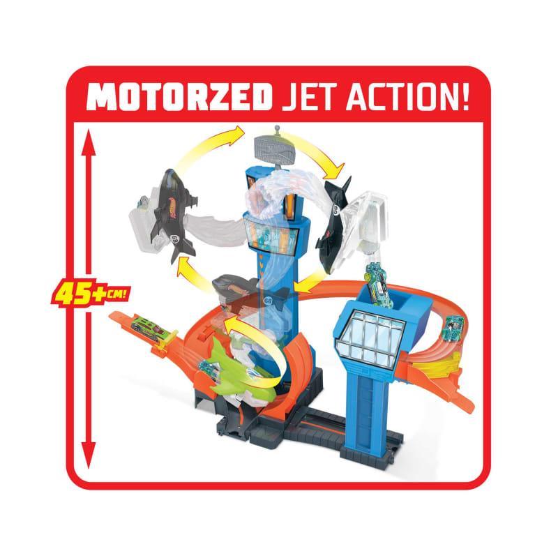 Mattel Hot Wheels Jet Jump Airport Play Set Image 7