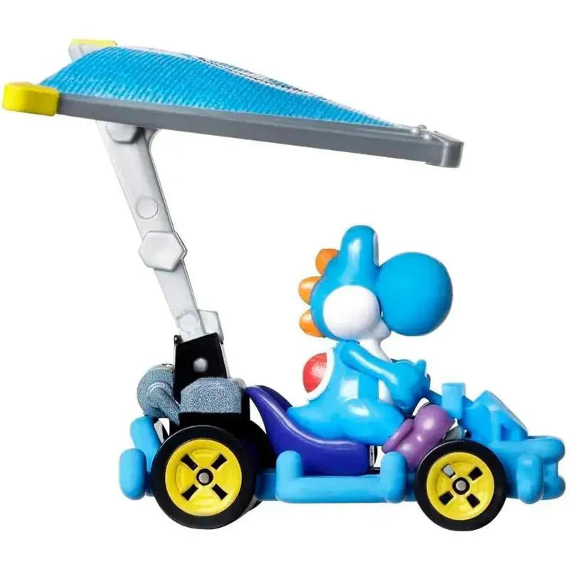 Mattel - Mario Kart Gliders Light Blue Yoshi Mix 4 Image 4