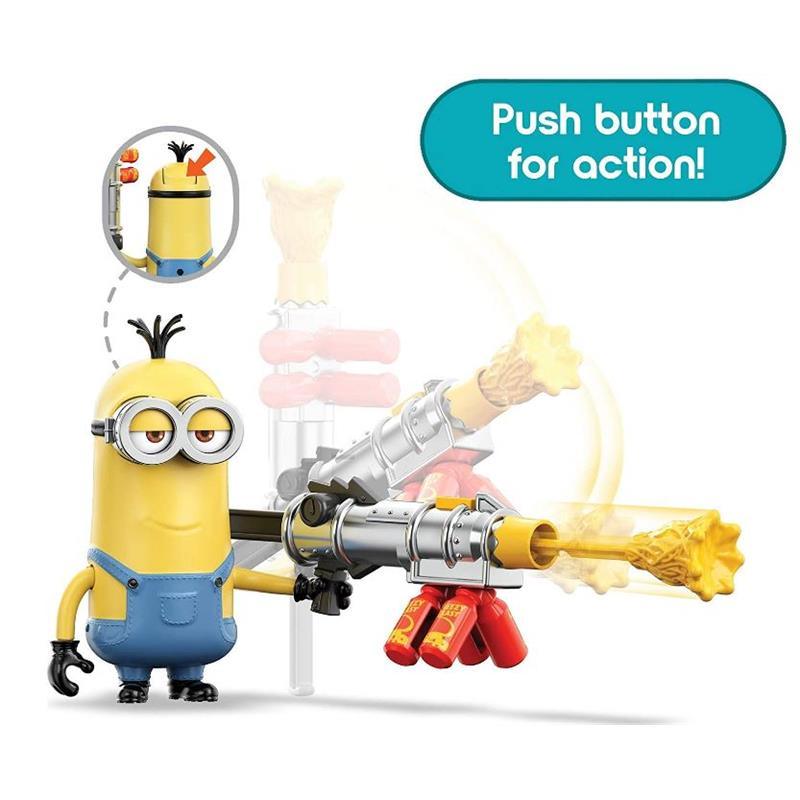 Mattel Minions The Rise of Gru - Kevin Cheese Blaster Image 2