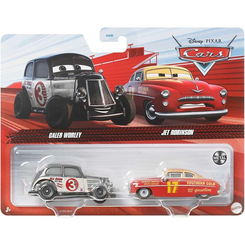 Mattel - Pixars Cars Caleb Worley and Jet Robinson Image 1