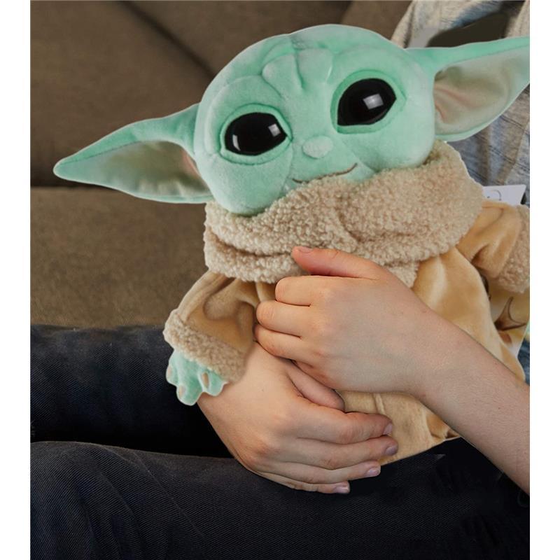 Mattel Star Wars The Mandalorian 8in Plush Yoda, The Child Image 3