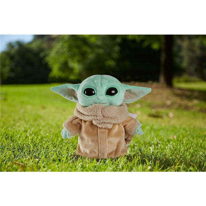 Mattel Star Wars The Mandalorian 8in Plush Yoda, The Child Image 4