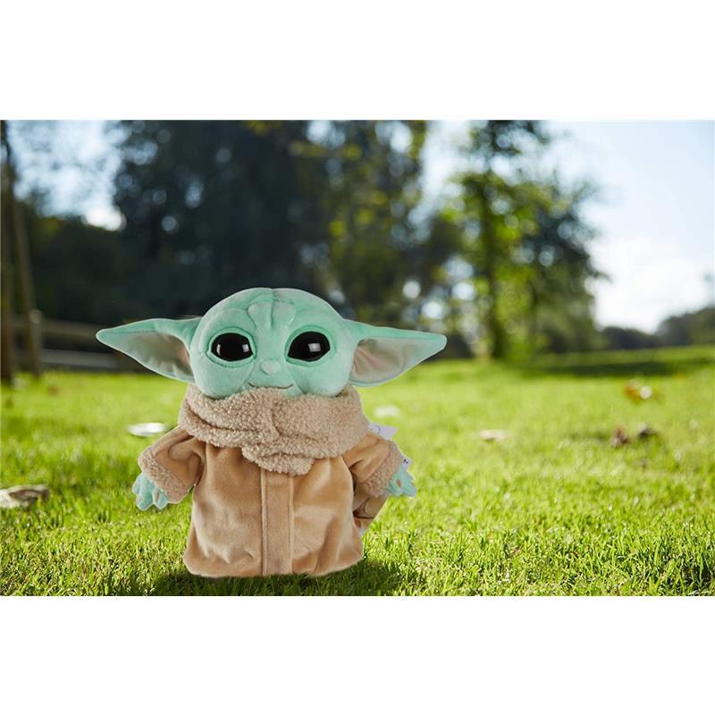 Mattel Star Wars The Mandalorian 8in Plush Yoda, The Child Image 9