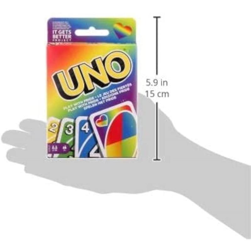 Mattel Games UNO Deluxe Card Game for with 112 Card India