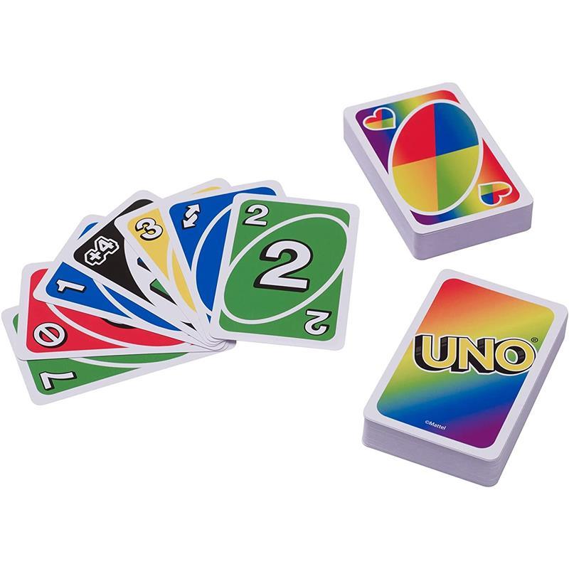 Mattel - UNO Play with Pride Edition Card Game Image 3