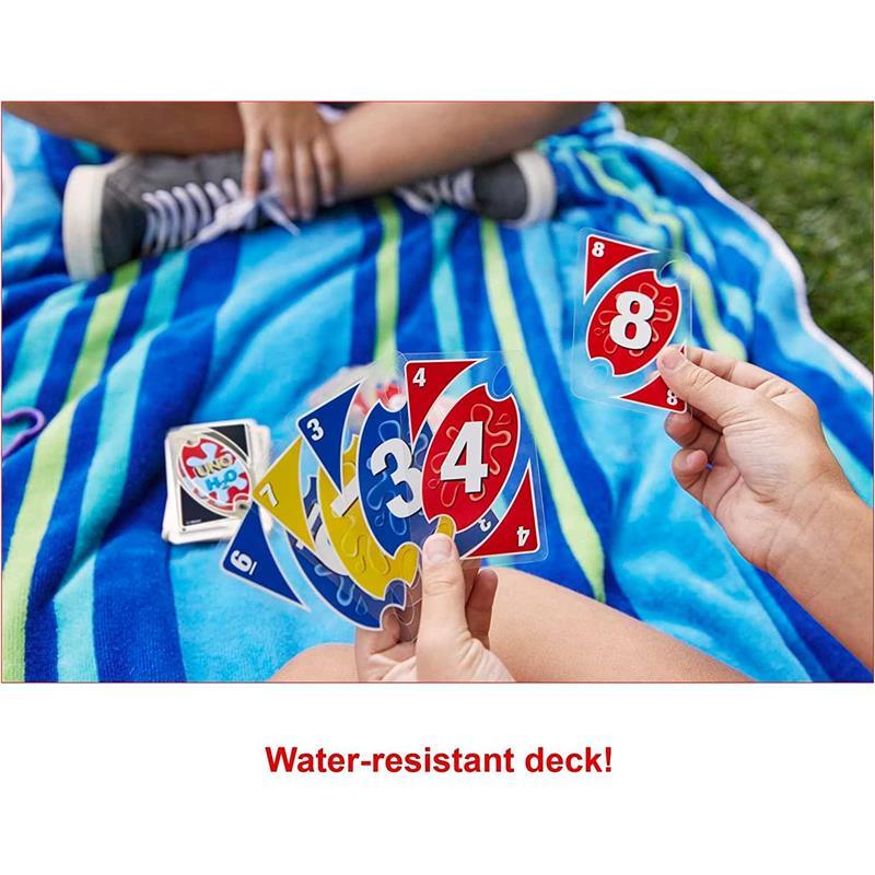 ?Mattel - UNO Splash Card Game for Outdoor Camping Image 3